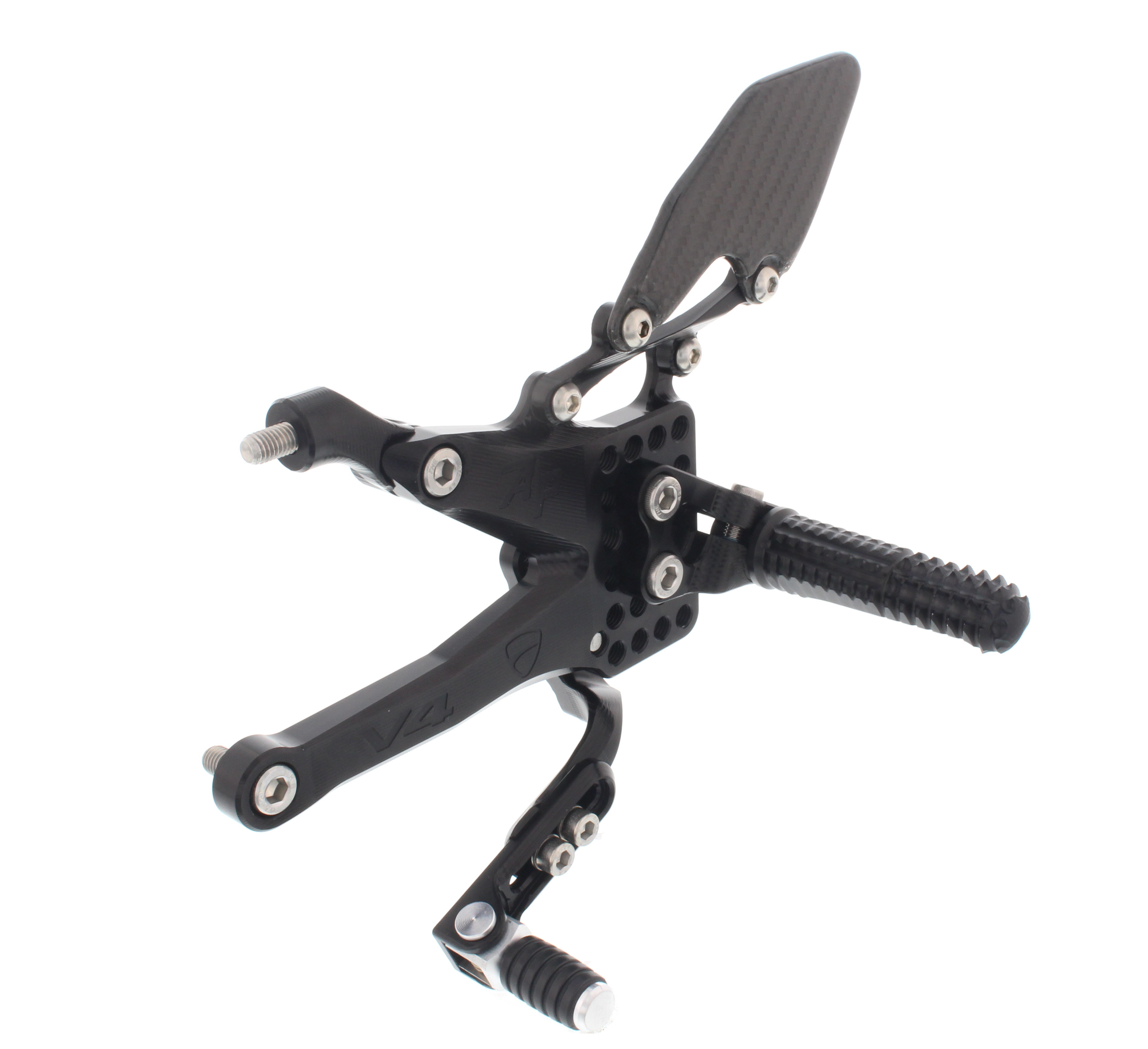Attack Performance Rearsets for Ducati Panigale V4 / R / S / Speciale Attack Performance Rearsets for Ducati Panigale V4 / R / S / Speciale